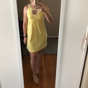 Yellow cotton Lilly Pulitzer dress